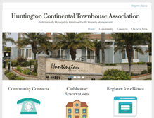 Tablet Screenshot of huntingtoncontinental.com